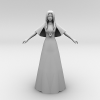 21790 魔幻女王-角色人体-角色-VR/AR模型-3D城