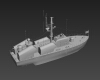 老式导弹艇-船舶-军事船舶-VR/AR模型-3D城
