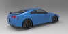 nissan-gtr-car-model-汽车-轿车-工业CAD模型-3D城