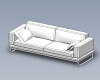 The sofa-建筑-家具-工业CAD模型-3D城