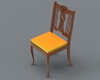 The chair-建筑-家具-工业CAD模型-3D城