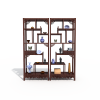 中式博古架-家居-柜子-VR/AR模型-3D城