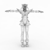 现代人物-角色人体-角色-VR/AR模型-3D城