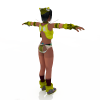现代人物-角色人体-角色-VR/AR模型-3D城