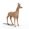 雄獐-动植物-哺乳动物-VR/AR模型-3D城