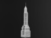 The Chrysler Building Sheetmetal puzzle 3d puzzle 3d model metalcraftdesign-建筑-室外建筑-工业CAD模型-3D城
