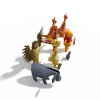 winnie&Friends-角色人体-角色-VR/AR模型-3D城
