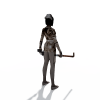 恶魔护士-角色人体-角色-VR/AR模型-3D城