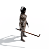 恶魔护士-角色人体-角色-VR/AR模型-3D城