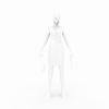 恶魔护士-角色人体-角色-VR/AR模型-3D城
