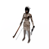 恶魔护士-角色人体-角色-VR/AR模型-3D城