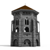 建筑-建筑-古建筑-VR/AR模型-3D城