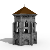 建筑-建筑-古建筑-VR/AR模型-3D城