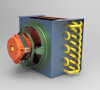 CONDENSER (HEAT EXCHANGER)-工业设备-零部件-工业CAD模型-3D城