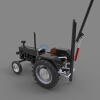tractor-back-loader-lift-汽车-重型车-工业CAD模型-3D城
