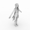 ff13女主角-角色人体-女人-VR/AR模型-3D城