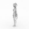 21791 苗族少女-角色人体-角色-VR/AR模型-3D城
