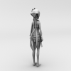 21791 苗族少女-角色人体-角色-VR/AR模型-3D城