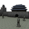 秦始皇陵入口-建筑-古建筑-VR/AR模型-3D城