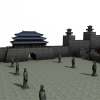 秦始皇陵入口-建筑-古建筑-VR/AR模型-3D城