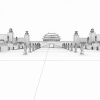 秦始皇陵入口-建筑-古建筑-VR/AR模型-3D城