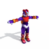 洛克人-角色人体-角色-VR/AR模型-3D城
