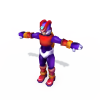 洛克人-角色人体-角色-VR/AR模型-3D城