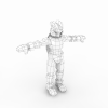 洛克人-角色人体-角色-VR/AR模型-3D城