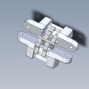 SOSS No 212 Hinge-建筑-其它-工业CAD模型-3D城