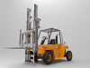 forklift-汽车-其它-工业CAD模型-3D城