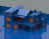 villa-建筑-室外建筑-工业CAD模型-3D城