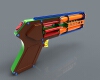 The magnan 88 pistol-军事-枪炮-工业CAD模型-3D城
