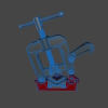 pipe-vise-工业设备-工具-工业CAD模型-3D城