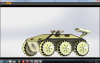 octopus_110-军事-坦克-工业CAD模型-3D城