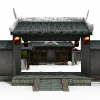 民居-建筑-住宅-VR/AR模型-3D城