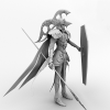 战神阿瑞斯-角色人体-角色-VR/AR模型-3D城