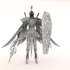 战神阿瑞斯-角色人体-角色-VR/AR模型-3D城