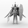 战神阿瑞斯-角色人体-角色-VR/AR模型-3D城