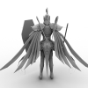 战神阿瑞斯-角色人体-角色-VR/AR模型-3D城