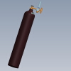 Helium K Gas BottleCylinder-船舶-其它-工业CAD模型-3D城