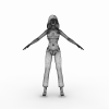 女性角色-角色人体-角色-VR/AR模型-3D城