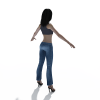 女性角色-角色人体-角色-VR/AR模型-3D城