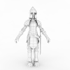 警备兵-角色人体-角色-VR/AR模型-3D城