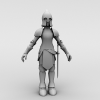 警备兵-角色人体-角色-VR/AR模型-3D城