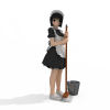 女仆-角色人体-角色-VR/AR模型-3D城