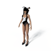 兔女郎-角色人体-角色-VR/AR模型-3D城