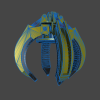 Hydraulic Grapple-工业设备-机器设备-工业CAD模型-3D城