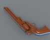 colt-1851-navy-军事-枪炮-工业CAD模型-3D城