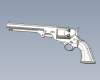 colt-1851-navy-军事-枪炮-工业CAD模型-3D城