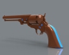colt-1851-navy-军事-枪炮-工业CAD模型-3D城